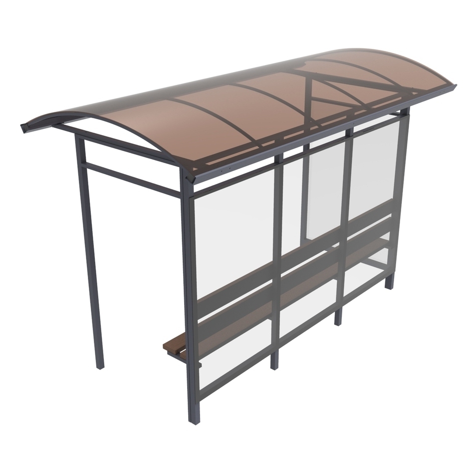 Эскиз остановочного комплекса "Сити-2.1". Вид сверху