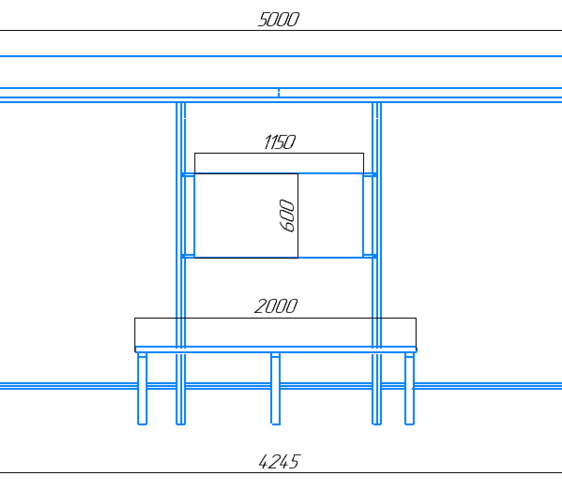 Чертеж остановочного комплекса "Сити-Л4". 