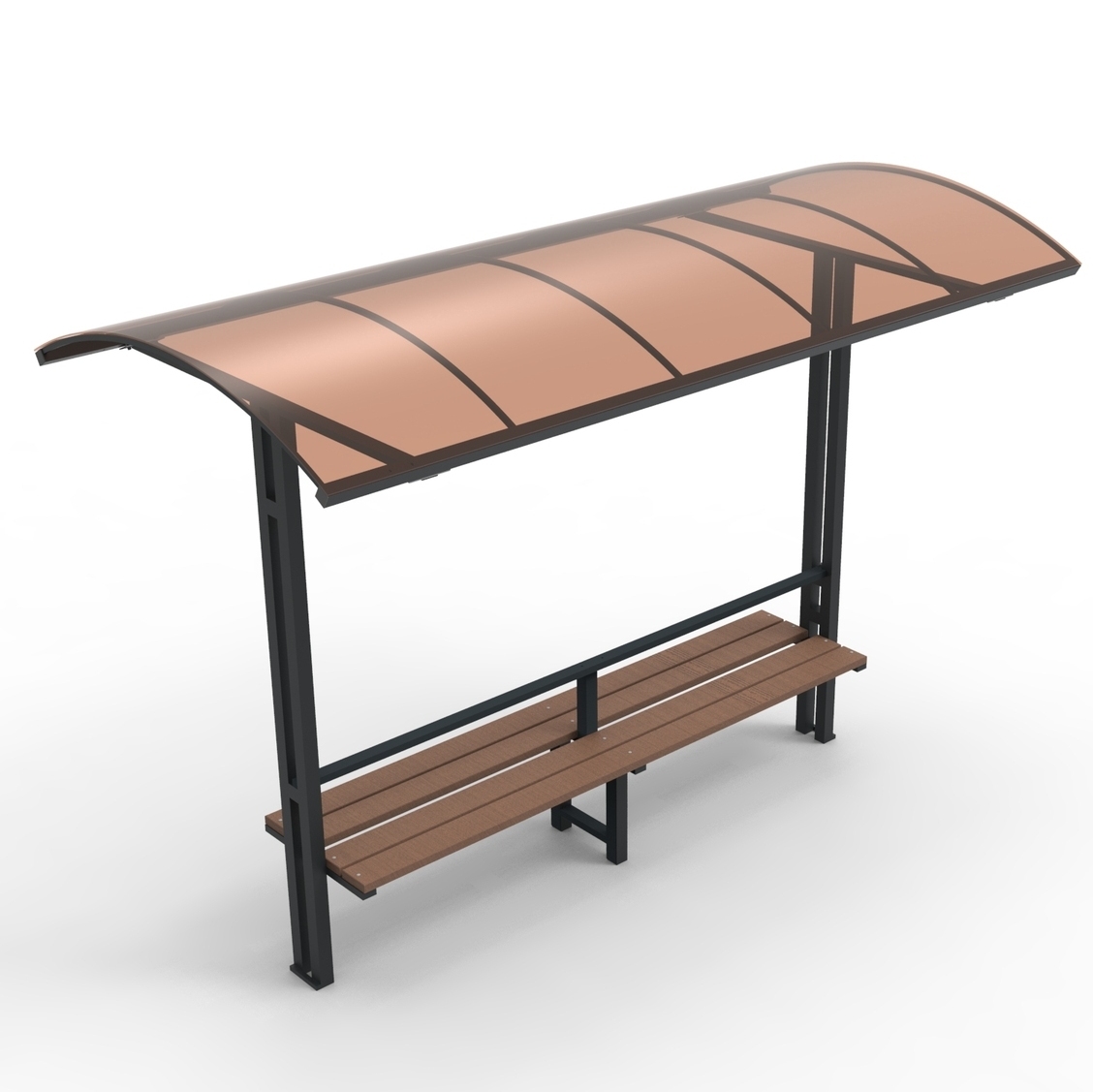 Эскиз остановочного комплекса "Сити-Эконом-1". Вид сверху.