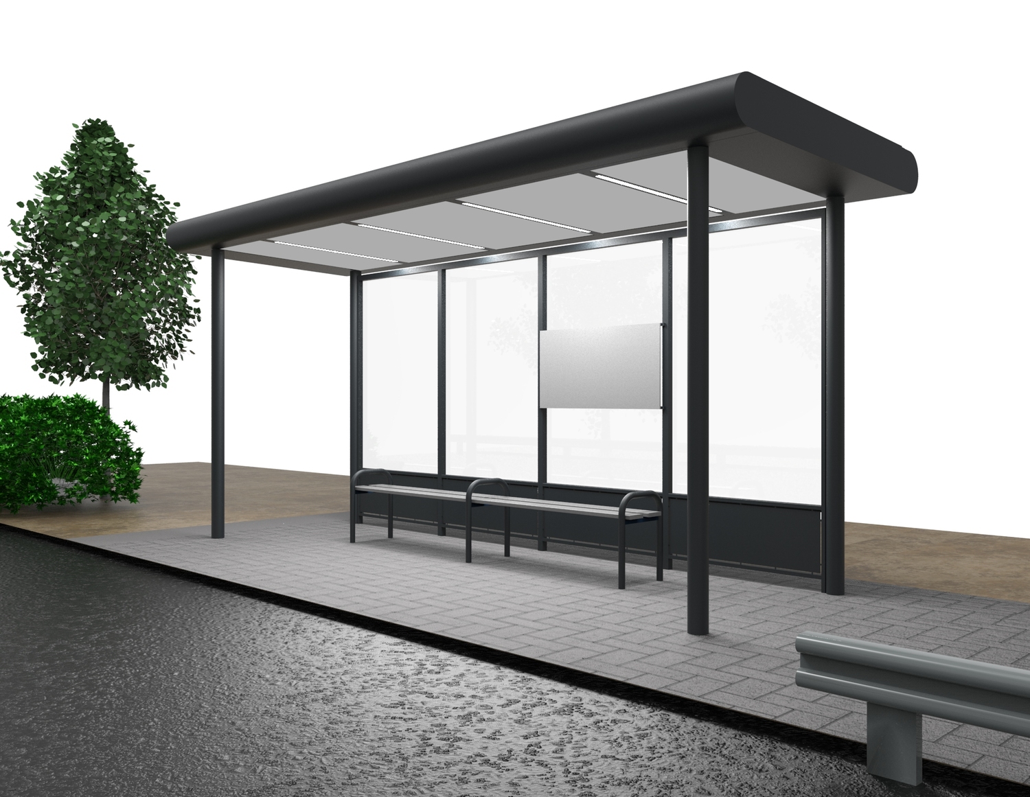 Остановки общественного транспорта. Серия Мега.